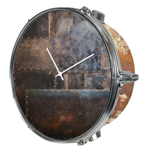 Laden Sie das Bild in den Galerie-Viewer, DRUM UHR - METALL RUSTY